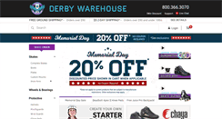 Desktop Screenshot of derbywarehouse.com